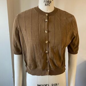 Rachel Comey Brown Cardigan